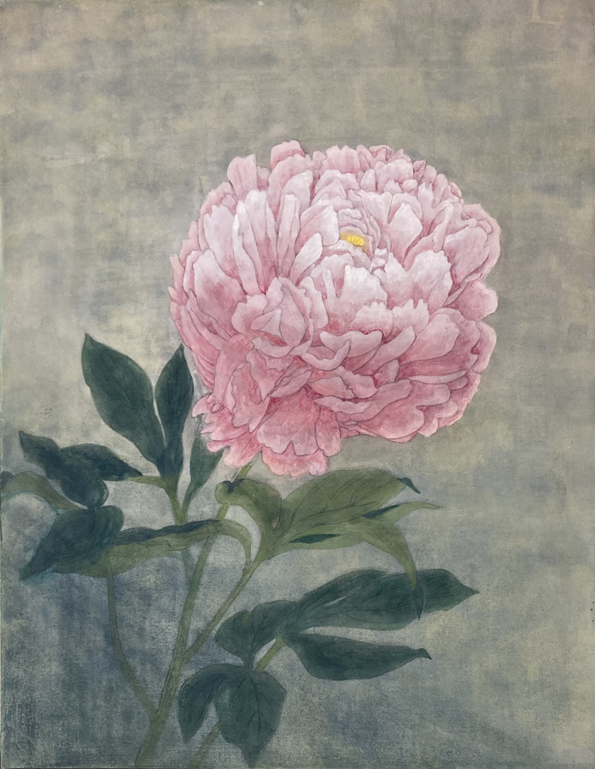 『芍薬』 南里裕美子 F6