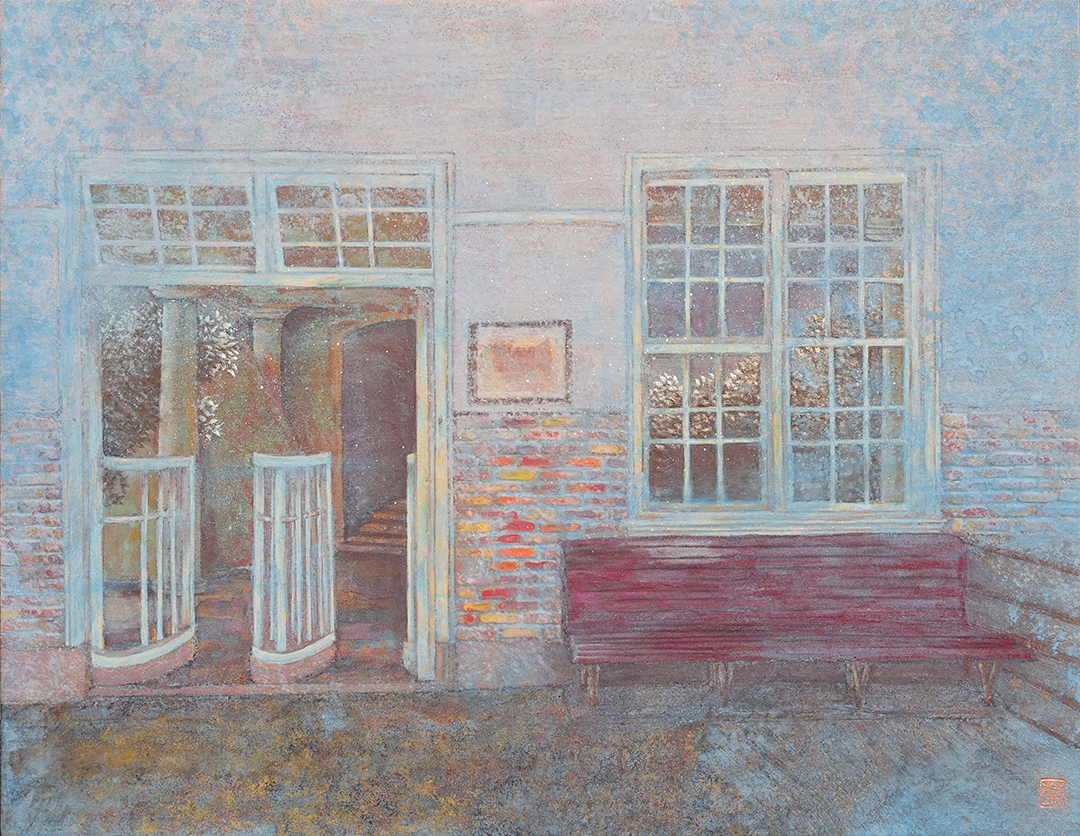 『待つ記憶』藍寅瑋 F6