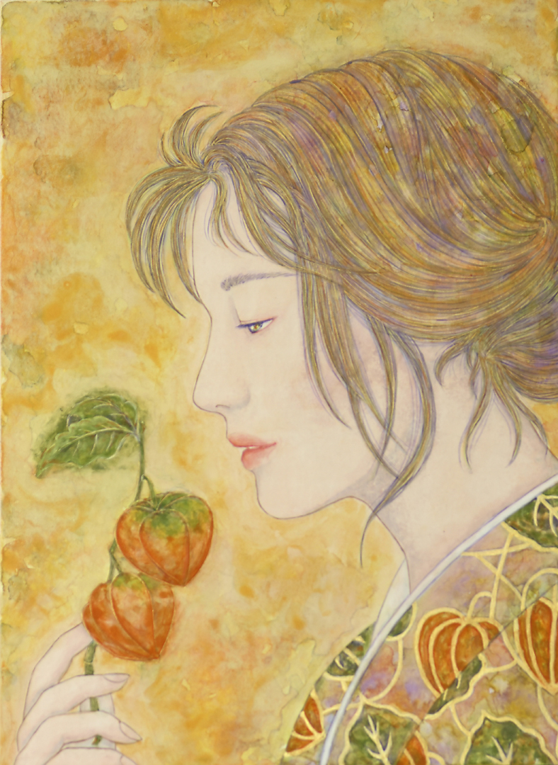 『鬼灯の夢』原 祐子 F6