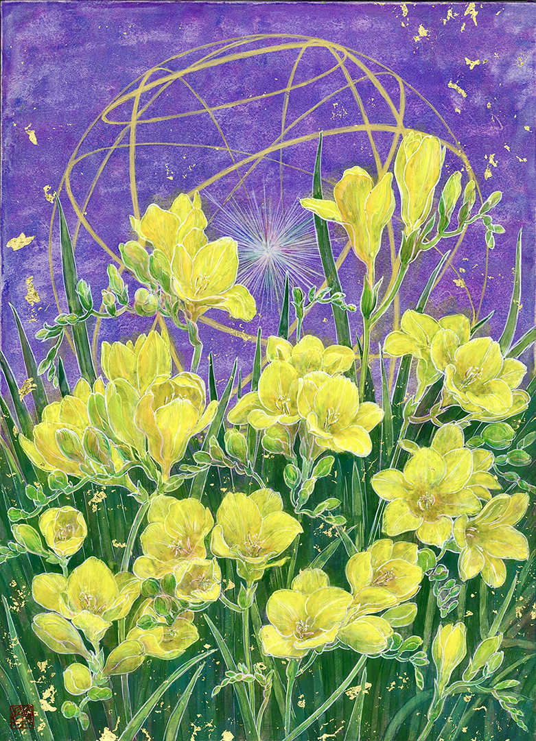 『黄色のフリージア 様々な視点で物事を視るという事』藤咲揚子 F4