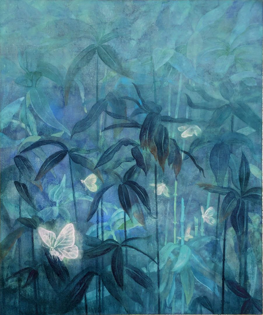 『霧隠れ』佐和美玲 F8(455×379)