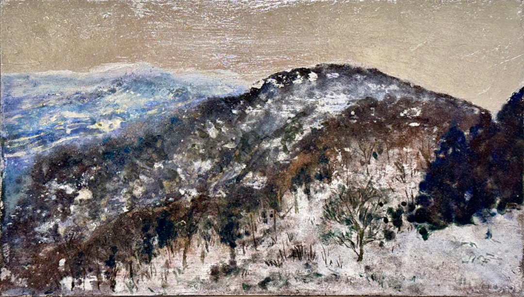 『白の残響』福田吉羽 Hane F. 333×190mm