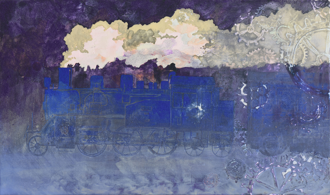 『キオクを運ぶ』上本佳朋 M6号(242×410㎜)