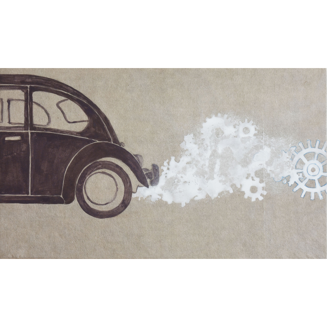 『キオクの足跡』上本佳朋 M3号(160×273㎜)