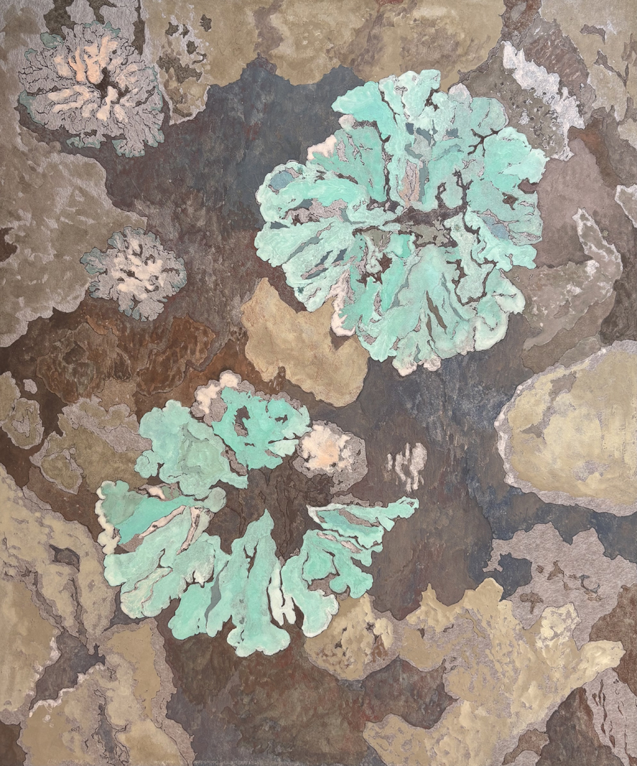 『岩紋♯002』長濱 恭子 F8号