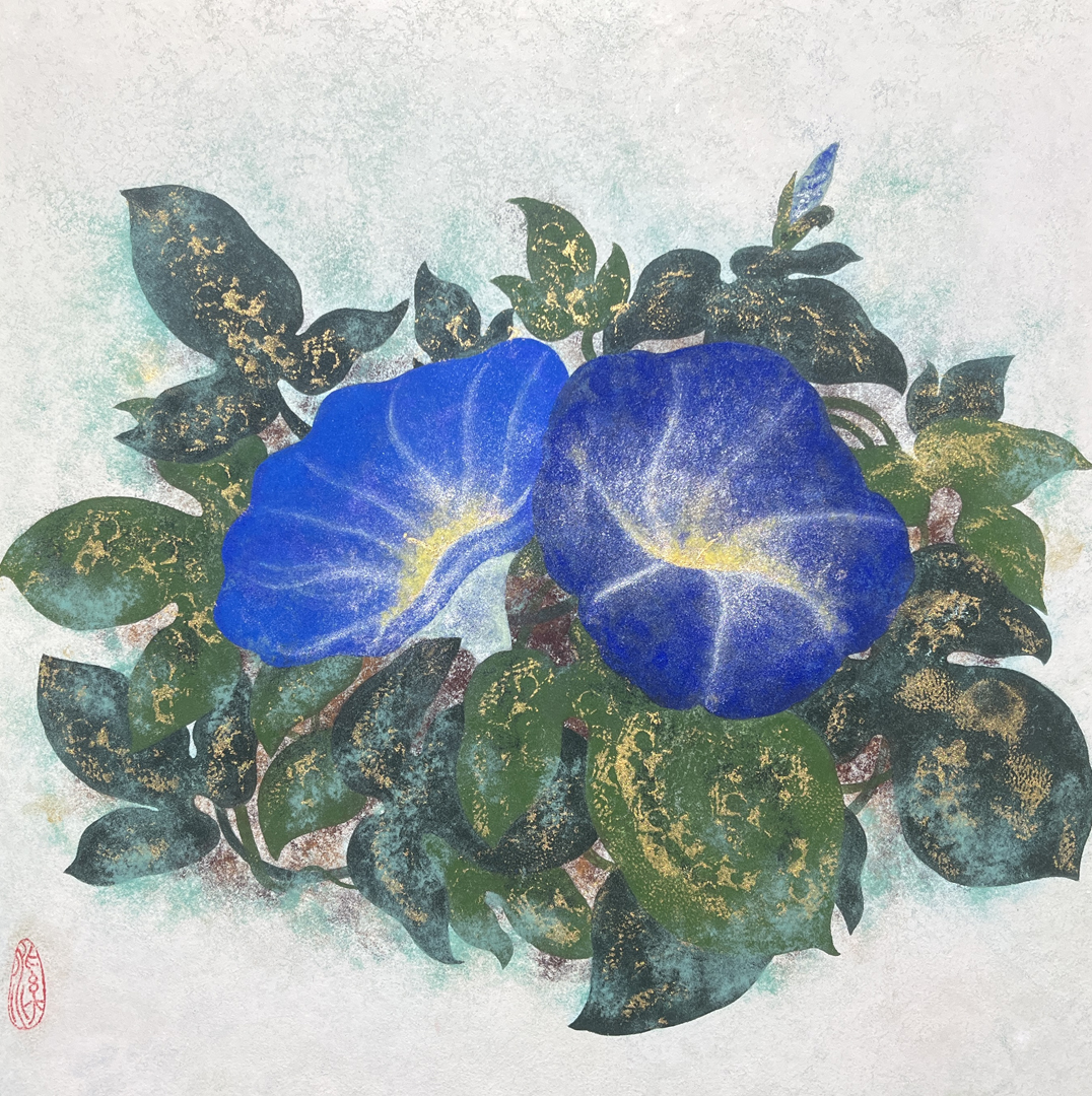 『清風の朝』藤木 芹圭 333×333mm