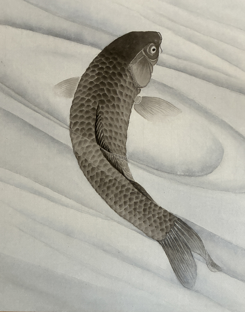 『鯉』郷 智子 F8