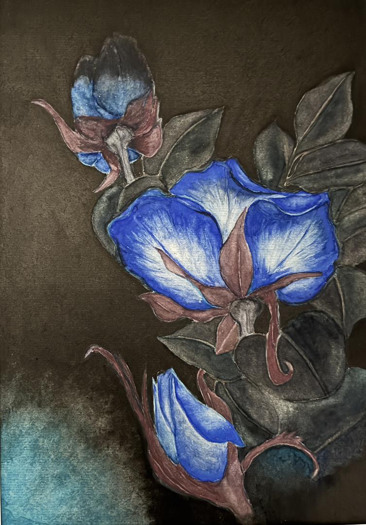 『青バラ』郷 智子 SM