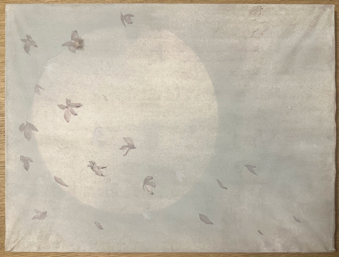 『朧月夜』書灯よはく 450×330mm