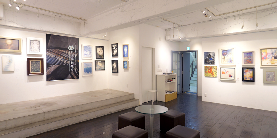 日本画継環展 東京・銀座展会場風景